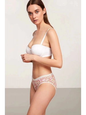 Kom Sheena Straplez Sütyen - Beyaz