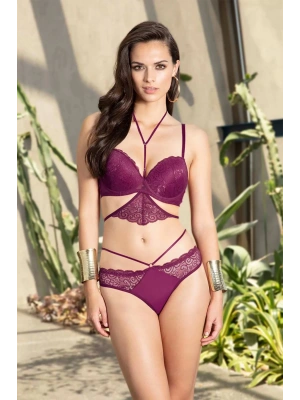 Nurteks Destekli Mor Sütyen Takımı 4404