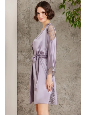 Pierre Cardin 6lı Saten Gecelik Sabahlık Takım Çeyiz Seti 6000 - Royal