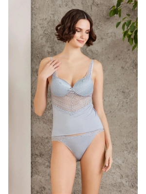 Pierre Cardin Penye Atlet Külot Kadın İç Çamaşırı Takımı 355 - Mist