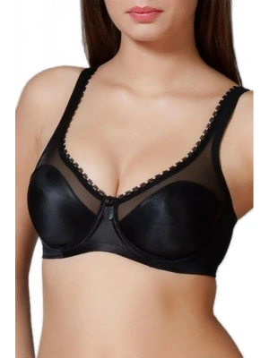 Yeni İnci 1640 Minimizer Desteksiz Sütyen - Siyah