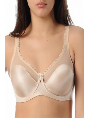 Yeni İnci 1640 Minimizer Desteksiz Sütyen - Ten