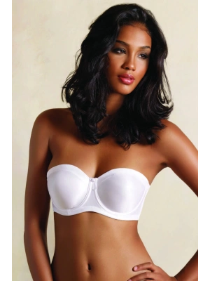 Yeni İnci 1680 Kadın Toparlayıcı Straplez Sütyen - Ten