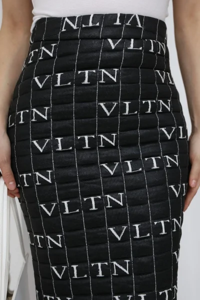 Kapitone Midi Kalem Etek 6075-Siyah