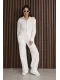 Basic Fermuarlı İkili Takım 5001-Beyaz