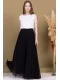 Beli Lastikli Pliseli Şifon Pantolon 6030-Siyah