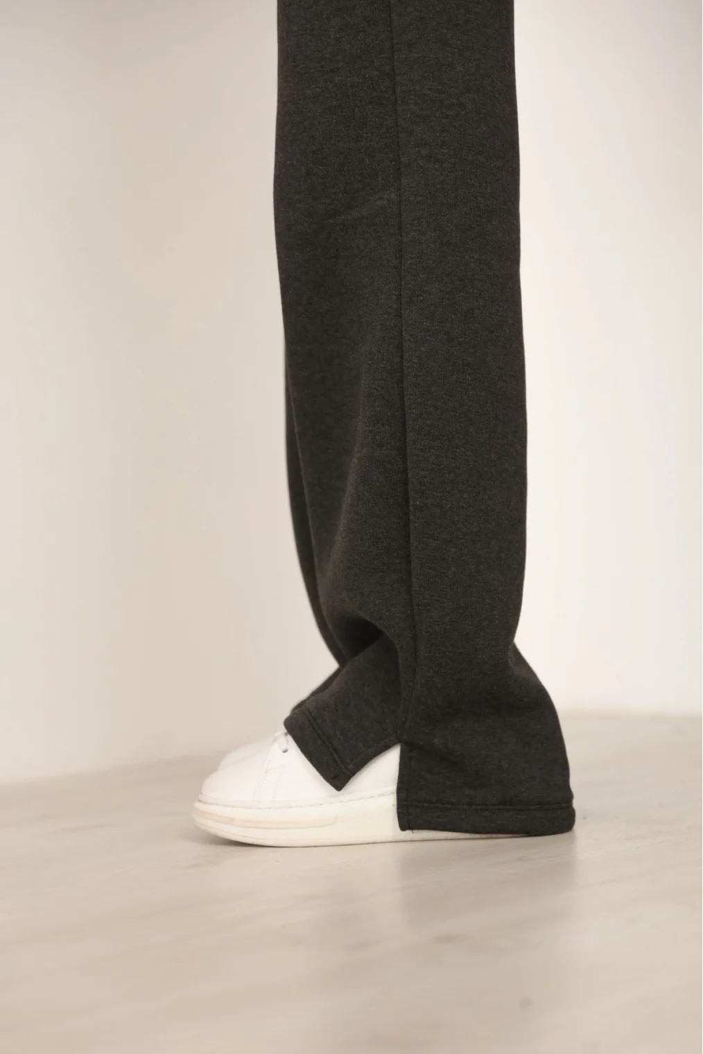 Basic Fermuarlı İkili Takım 5001-Gri