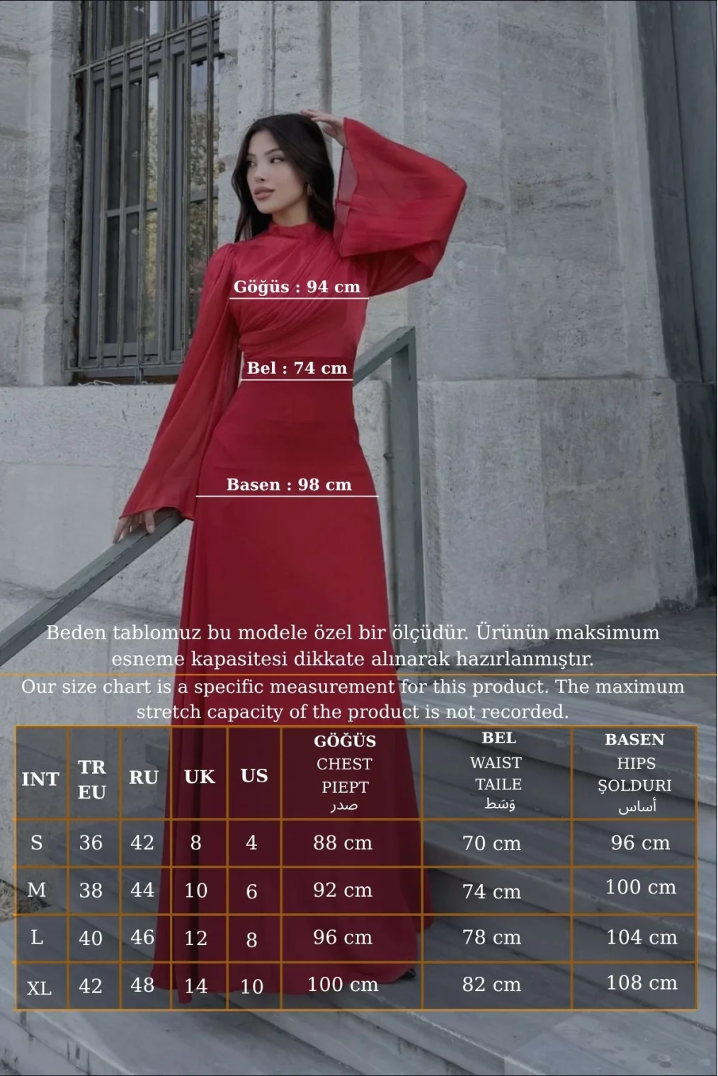 Göğüs Büzgü Detaylı Arkadan Bağlamalı Abiye Elbise 2287-Siyah