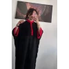 Türkiş Otantik Siyah Elbise