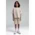 ERKEK ÇOCUK BERMUDA TAKIM - BEJ