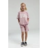 KIZ ÇOCUK BERMUDA TAKIM - SOFT PEMBE