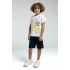 ERKEK ÇOCUK BERMUDA TAKIM - Beyaz