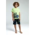 ERKEK ÇOCUK BERMUDA TAKIM - LİME