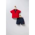 U.S POLO ASSN ERKEK BEBEK 2Lİ TAKIM - KIRMIZI