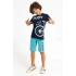ERKEK ÇOCUK BERMUDA TAKIM - LACİVERT