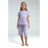 KIZ ÇOCUK KAPRİ TAKIM - MAUVE