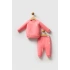 U.S.POLO ASSN KIZ BEBEK TAKIMI - NEON PEMBE