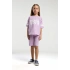 KIZ ÇOCUK BERMUDA TAKIM - MAUVE