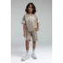 ERKEK ÇOCUK BERMUDA TAKIM - KUM