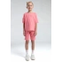 KIZ ÇOCUK BERMUDA TAKIM - NEON PEMBE