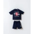 U.S.POLO ASSN.ERKEK BEBEK ŞORT T-SHIRT TAKIM - LACİVERT