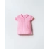 U.S POLO ASSN. KIZ BEBEK PİKE ELBİSE - PEMBE