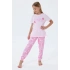 KIZ GARSON PİJAMA TAKIM - PEMBE