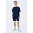 ERKEK ÇOCUK BERMUDA TAKIM - LACİVERT