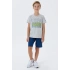 ERKEK GARSON BERMUDA TAKIM - GRİ