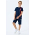 ERKEK ÇOCUK BERMUDA TAKIM - LACİVERT