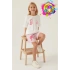 BARBIE KIZ ÇOCUK ŞORT TAKIM - BEYAZ