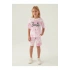 BARBIE KIZ ÇOCUK BERMUDA TAKIM - ORKİDE
