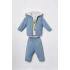 U.S.POLO ASSN. ERKEK BEBEK 3LÜ TAKIM - İNDİGO