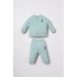 US.S.POLO ASSN. ERKEK BEBEK 2Lİ TAKIM - SU YEŞİLİ