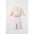 U.S.POLO ASSN. KIZ BEBEK 2Lİ TAKIM - EKRU