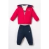 U.S.POLO ASSN. ERKEK BEBEK 3LÜ TAKIM - KIRMIZI
