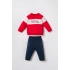 US.S.POLO ASSN. ERKEK BEBEK 2Lİ TAKIM - KIRMIZI