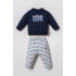 US.S.POLO ASSN. ERKEK BEBEK 2Lİ TAKIM - LACİVERT