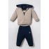 U.S.POLO ASSN. ERKEK BEBEK 3LÜ TAKIM - KUM