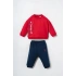 US.S.POLO ASSN. ERKEK BEBEK 2Lİ TAKIM - KIRMIZI