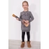 ARNETTA ANNE KIZ İKİLİ TAYT TAKIM - ANTRAMELANJ