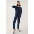 ARNETTA KADIN EŞOFMAN TAKIM - KOYU İNDİGO