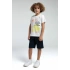 ERKEK ÇOCUK BERMUDA TAKIM - Beyaz