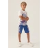 ERKEK ÇOCUK BERMUDA TAKIM - LACİVERT