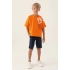 ERKEK ÇOCUK BERMUDA TAKIM - TURUNCU
