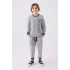 ERKEK ÇOCUK EŞOFMAN TAKIMI - GRİ MELANJ