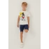 MICKEY MOUSE ERKEK ÇOCUK BERMUDA TAKIM - AÇIK SARI
