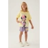 MINNIE MOUSE KIZ ÇOCUK ŞORT TAKIM - AÇIK SARI