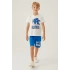 MODERN SONIC ERKEK ÇOCUK BERMUDA TAKIM - KREM
