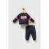U.S.POLO ASSN ERKEK BEBEK 2Lİ TAKIM - LACİVERT-KIRMIZI